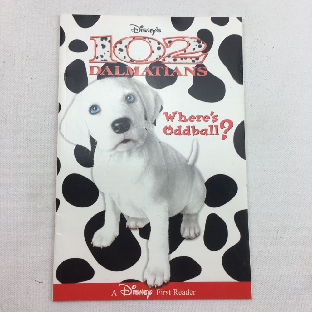 Disney Press 102 Dalmatians Wheres Oddball First Reader Childrens Book Paperback